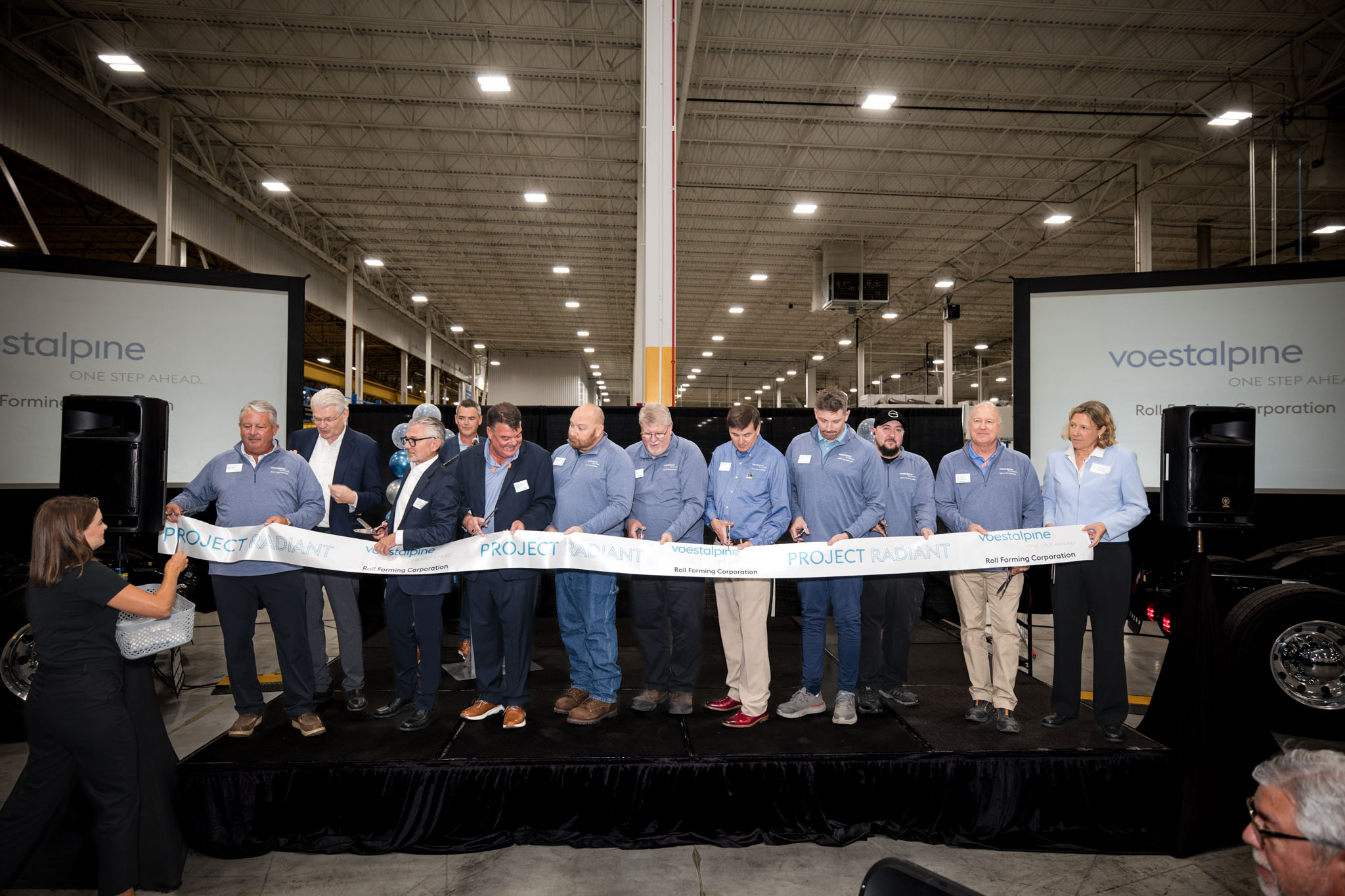 Voestalpine Ribbon Cutting Gallery Image